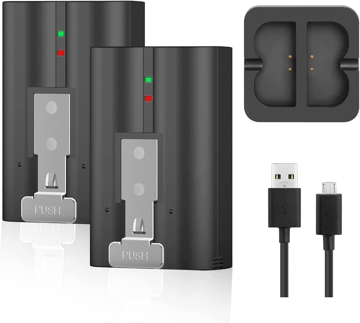 Rechargeable 6040mAh Battery Pack & Charger for Ring Doorbell and Spotlight Cam