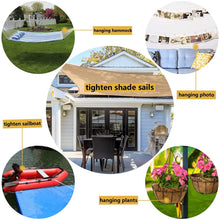 Load image into Gallery viewer, M10 Turnbuckles Hook &amp; Eye - Durable 304 Stainless Steel, Outdoor Use Approved