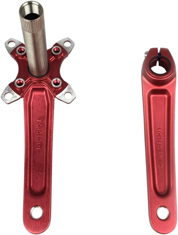 Aluminum Alloy 170mm Crank Set for Mountain & Road Bikes - Incl. Bolts & Bracket