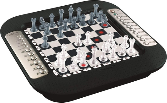 Chessman FX: Electronic Chess Game with Tactile Keyboard & 64 Difficulty Levels