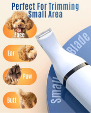 Load image into Gallery viewer, Whisper-Quiet Dog Nail Grinder Kit with 2 LED Lights for Comfortable Grooming