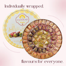 Load image into Gallery viewer, Gourmet Pistachio Turkish Delight 650g - Authentic Handmade Lokum Gift Box
