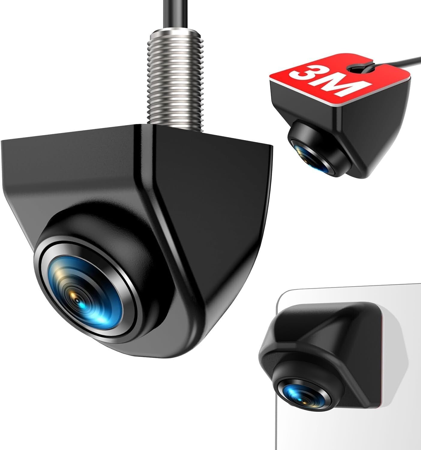 180° Ultra Wide Backup Camera - Waterproof Mini OEM Design for Easy Installation