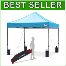 Load image into Gallery viewer, Heavy Duty 10x10 Patio Tent with UV Protection - Ideal for Events &amp; Parties