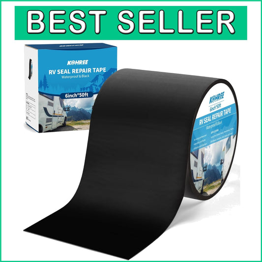 Flexible Butyl Sealant Tape for RV Roofs - UV & Weatherproof Repair Solution