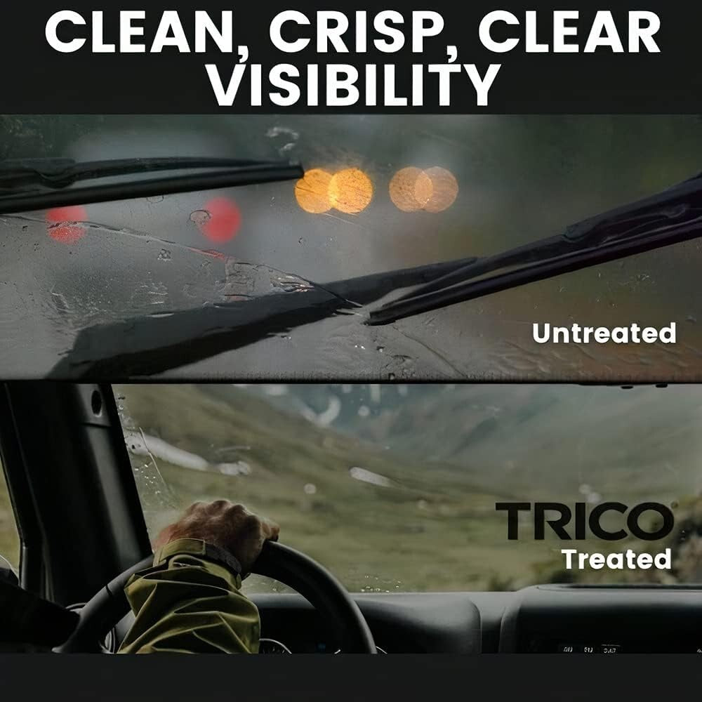 Easy Install 22 & 20 inch Automotive Windshield Wiper Blades for Safe Driving