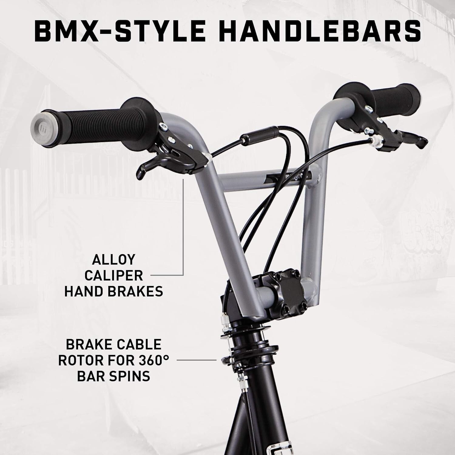 Trace Air Kids Scooter with Wide Foot Deck and Pneumatic Tires - Safe & Fun