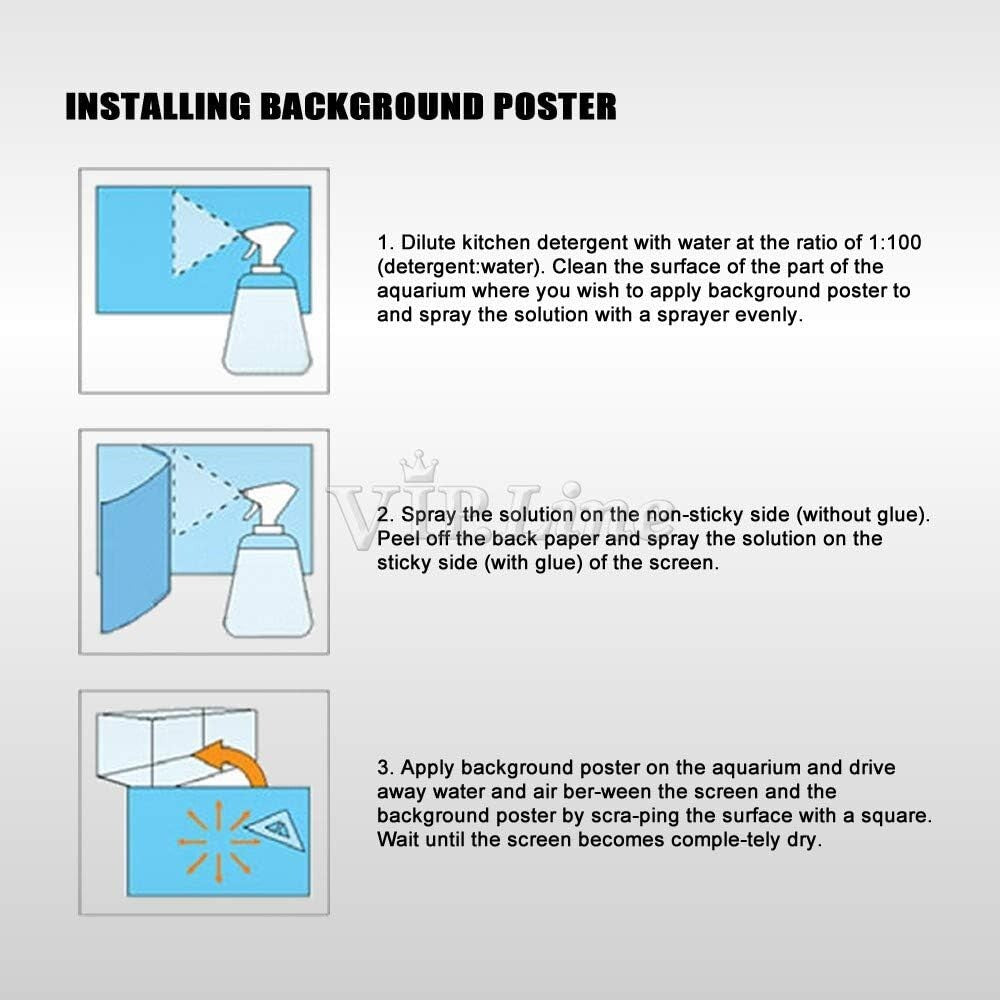 Customizable Rock Wall Aquarium Decor - PVC Backdrop for Unique Fish Tanks