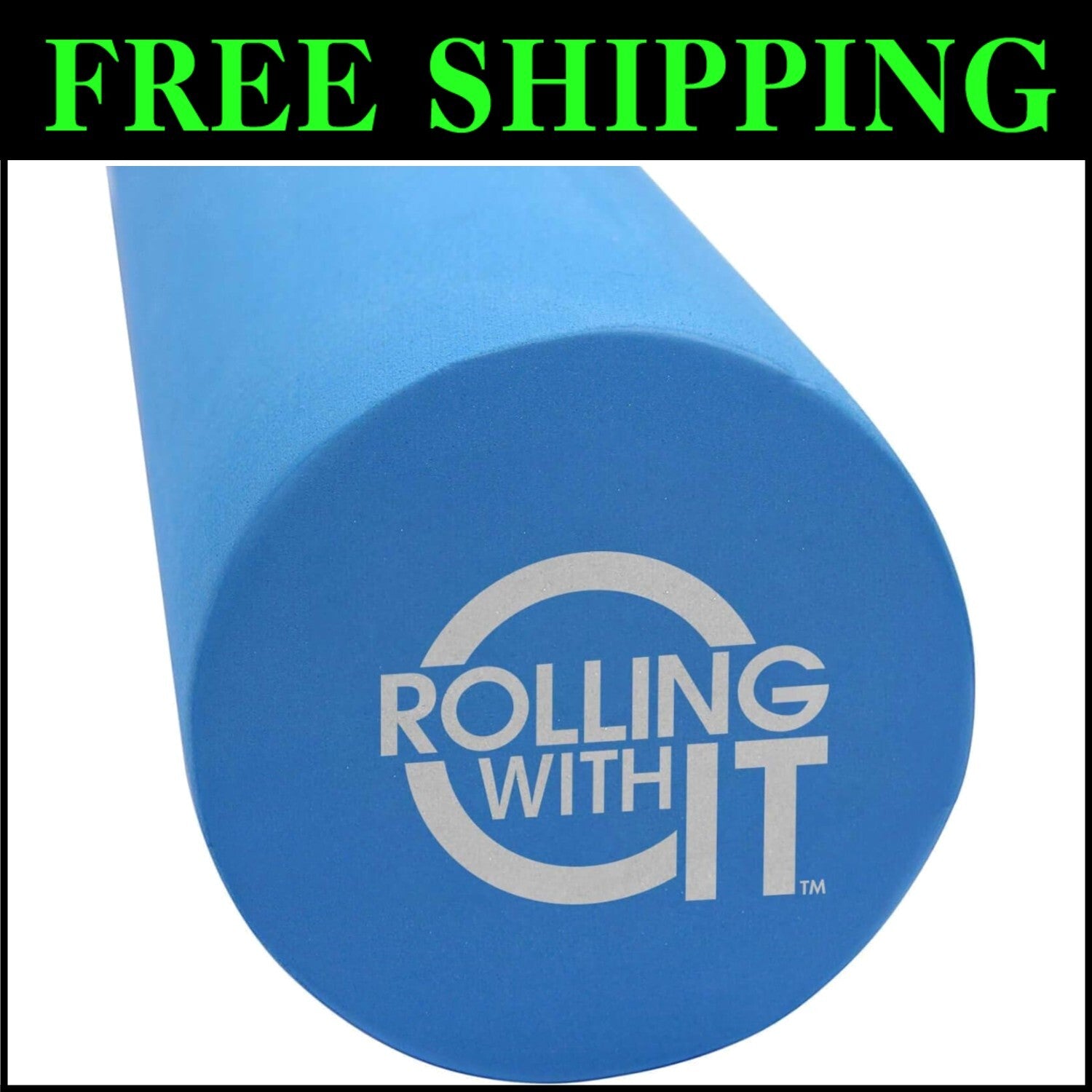 Professional Quality Foam Roller - High-Density Recovery Roller for Fitness, 36"