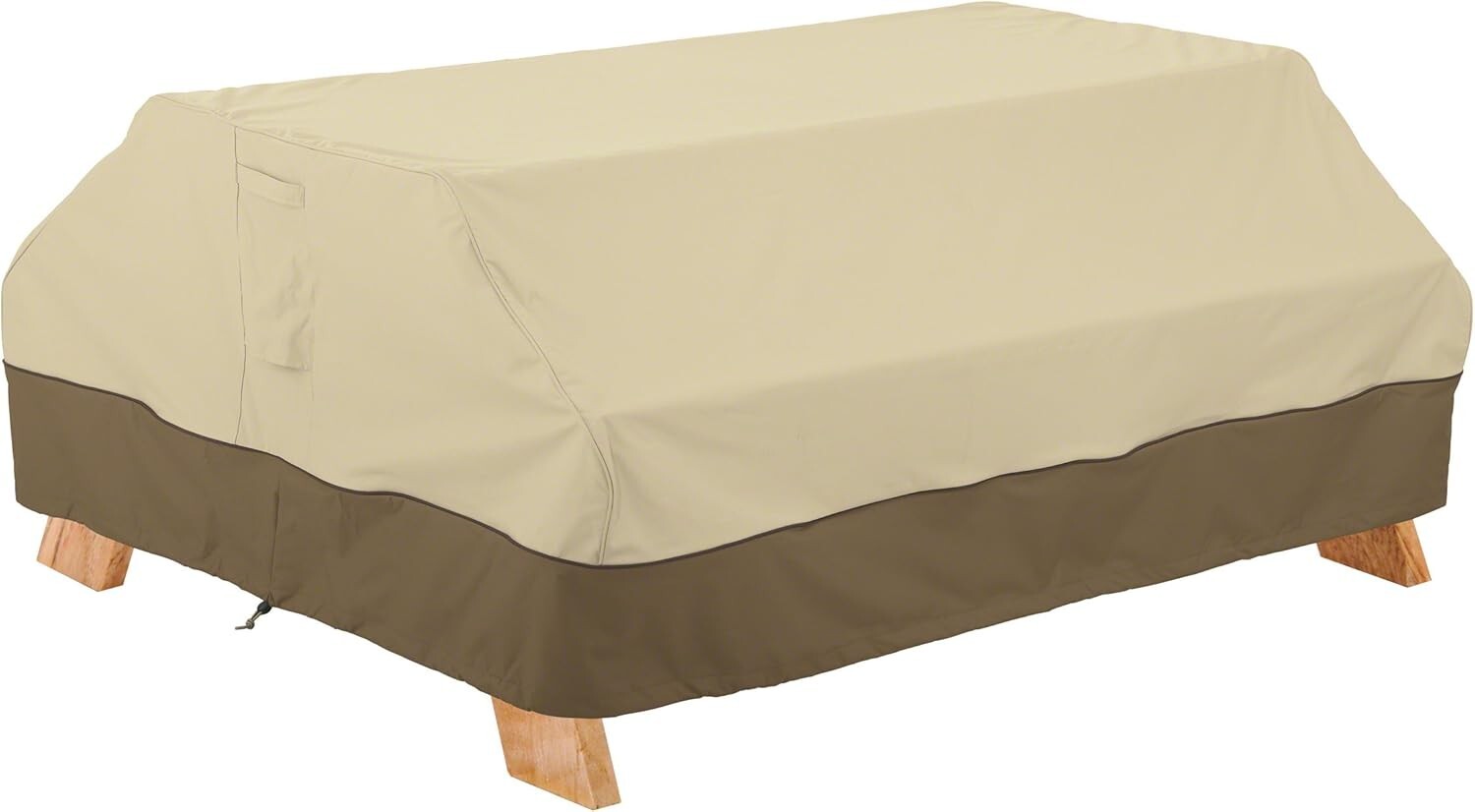 Durable Water-Resistant 70 Inch Picnic Table Cover with Stylish Pebble Design