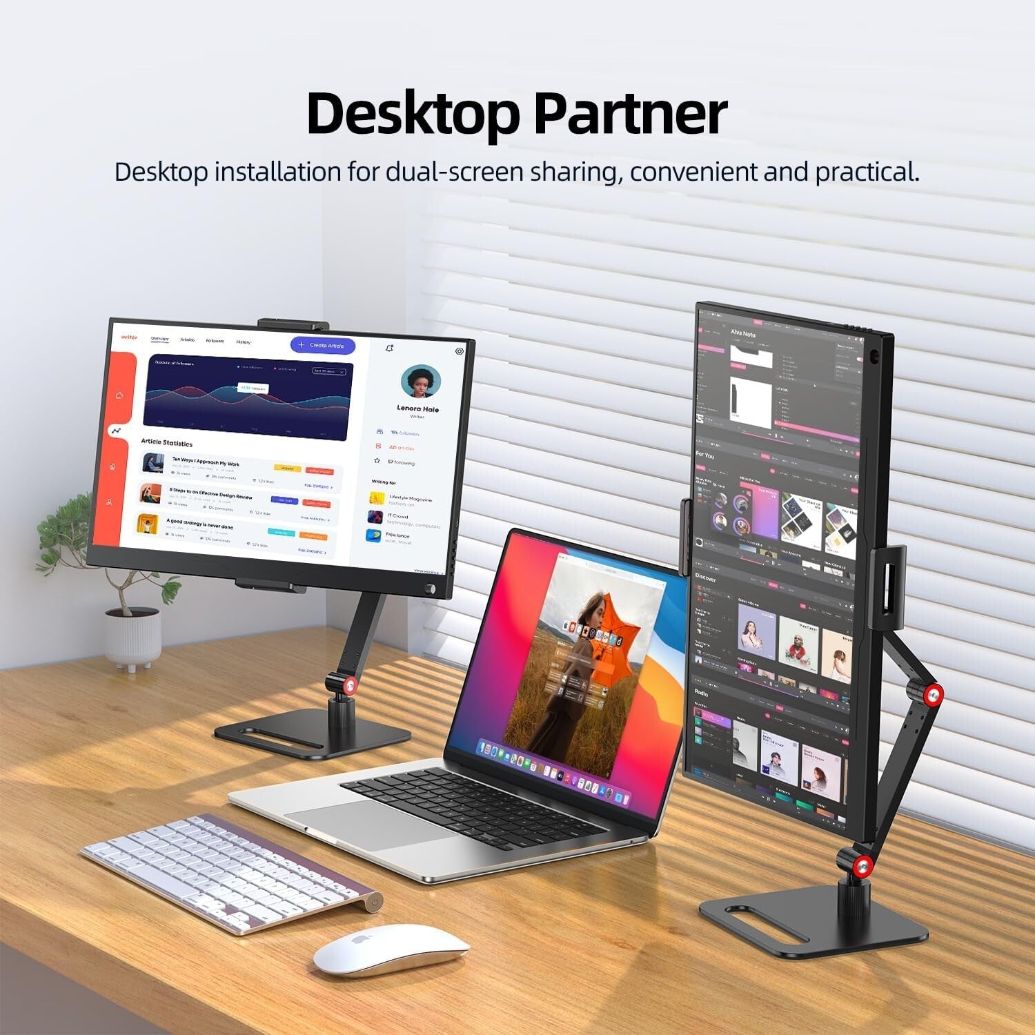 Flexible Long Arm Tablet Stand: Ideal for Desk & Hands-Free Entertainment