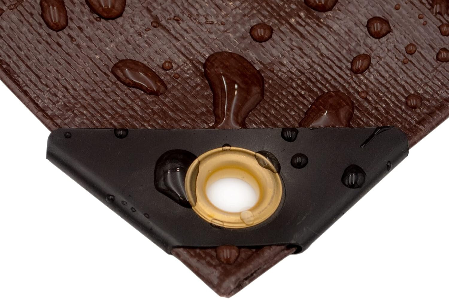 20'x30' Super Heavy Duty Brown Tarp - Waterproof, Tear Resistant & UV Treated