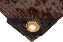Load image into Gallery viewer, 20'x30' Super Heavy Duty Brown Tarp - Waterproof, Tear Resistant &amp; UV Treated