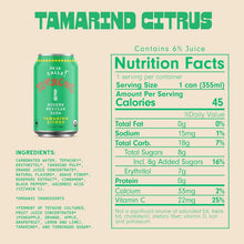 Load image into Gallery viewer, Low Sugar, Organic Tepache - Pineapple Tamarind Citrus Soda for Healthy Living
