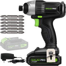 Load image into Gallery viewer, Lightweight 20V Lithium Ion Impact Driver with Fast Charging &amp; Ergonomic Design