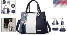Load image into Gallery viewer, Elegant Women's Satchel - 8 Pockets, Quality PU Leather, Perfect for Gifting