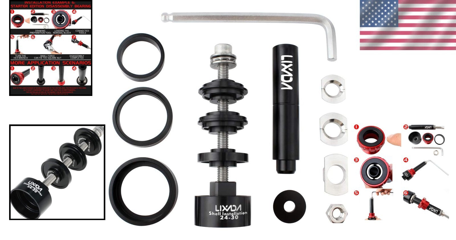 High-Quality Bicycle Bottom Bracket Tool for Easy BB Installation & Removal