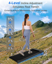 Load image into Gallery viewer, Lightweight Under Desk Treadmill with Advanced Shock Absorption - 265 lbs Max