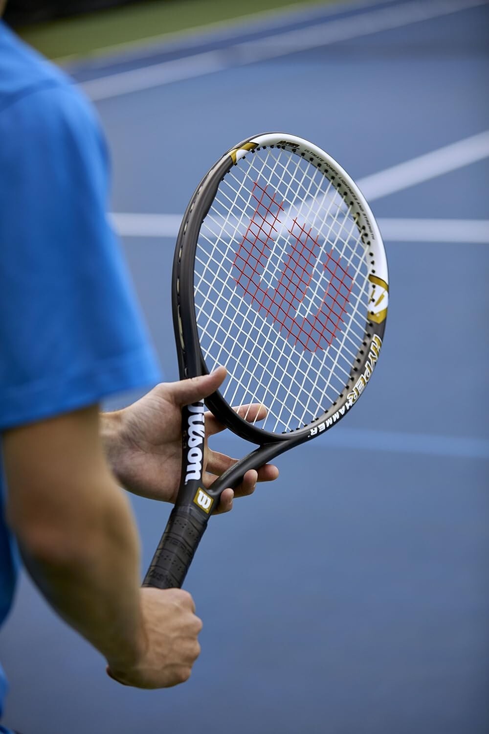 Hyper Hammer 5.3 Recreational Tennis Racket - 4 3/8 Grip, Lightweight Power