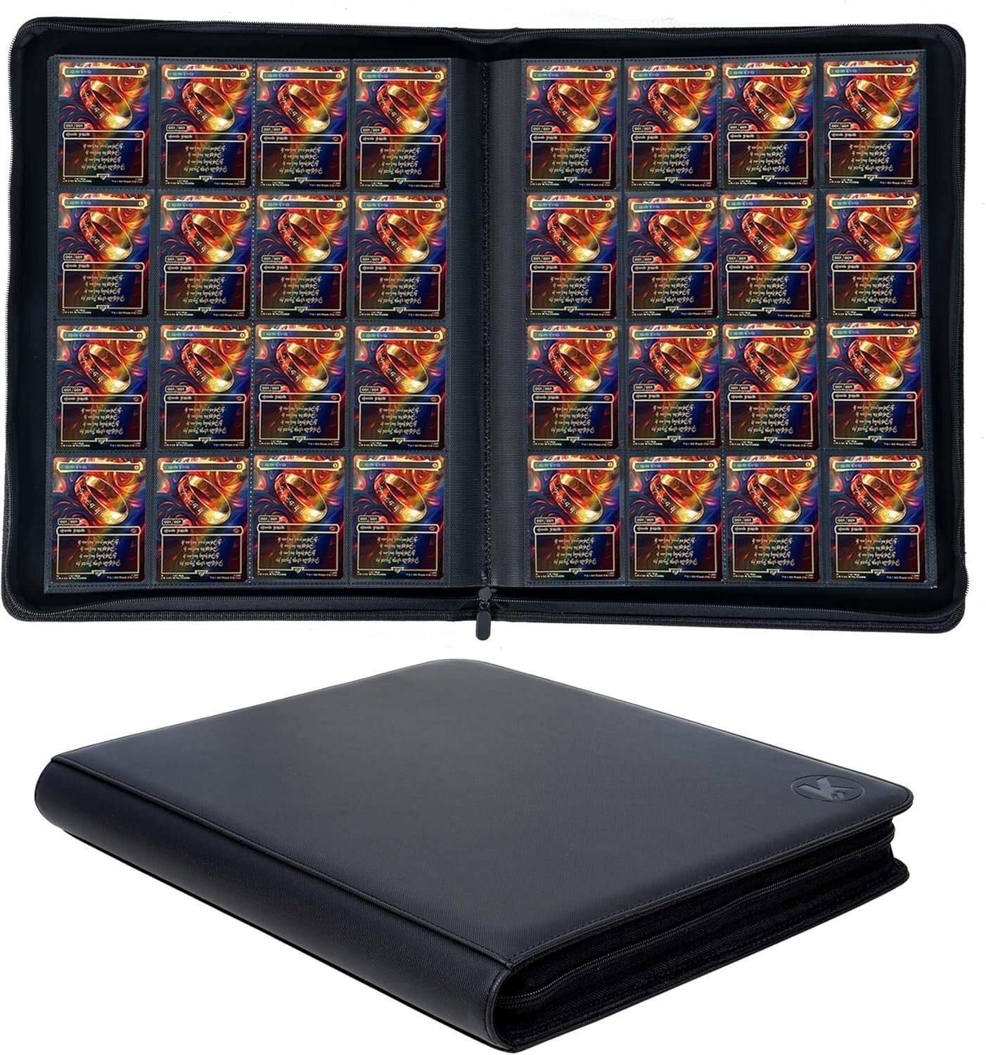 1000+ Pocket Waterproof Trading Card Binder - Perfect for MTG & Sports Cards