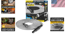 Load image into Gallery viewer, Weatherproof 50Ft Garden Hose - Lightweight Stainless Steel, 500 PSI Performance