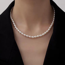 Load image into Gallery viewer, Dainty Pearl Choker Necklace - 4MM/6MM/8MM Adjustable Elegant Jewelry for Women