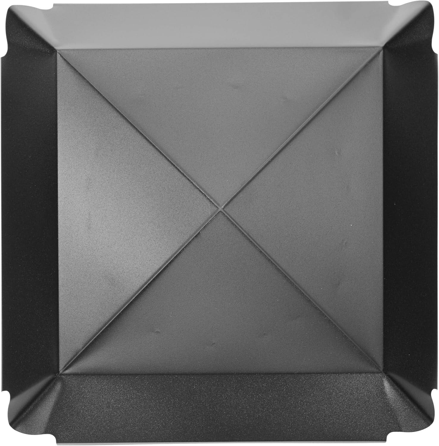 Elegant Black Chimney Cap - 12" Round for Masonry; 7-Year Limited Warranty