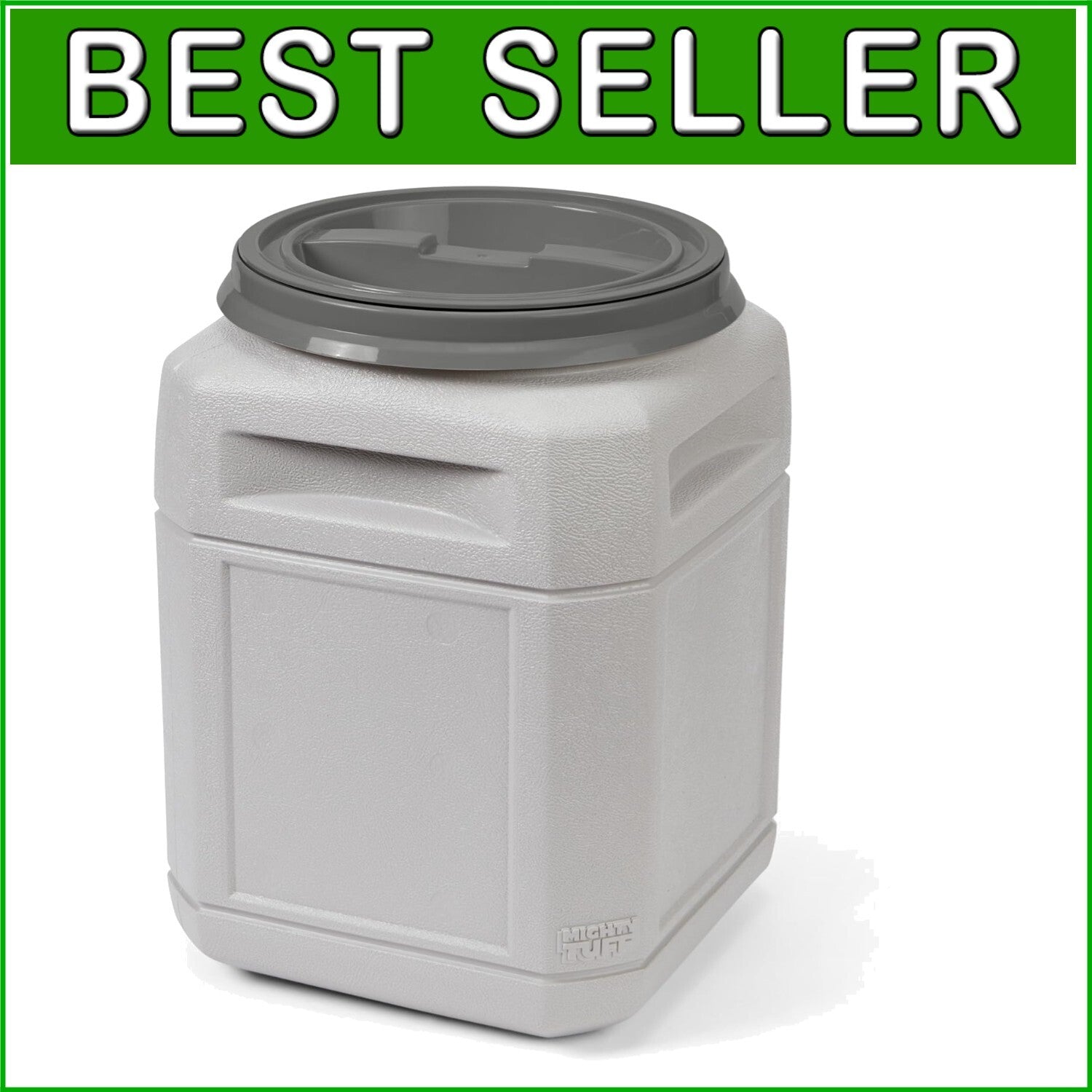 Versatile Airtight Pet Food Storage Container - 10 Gal Capacity with Scoop