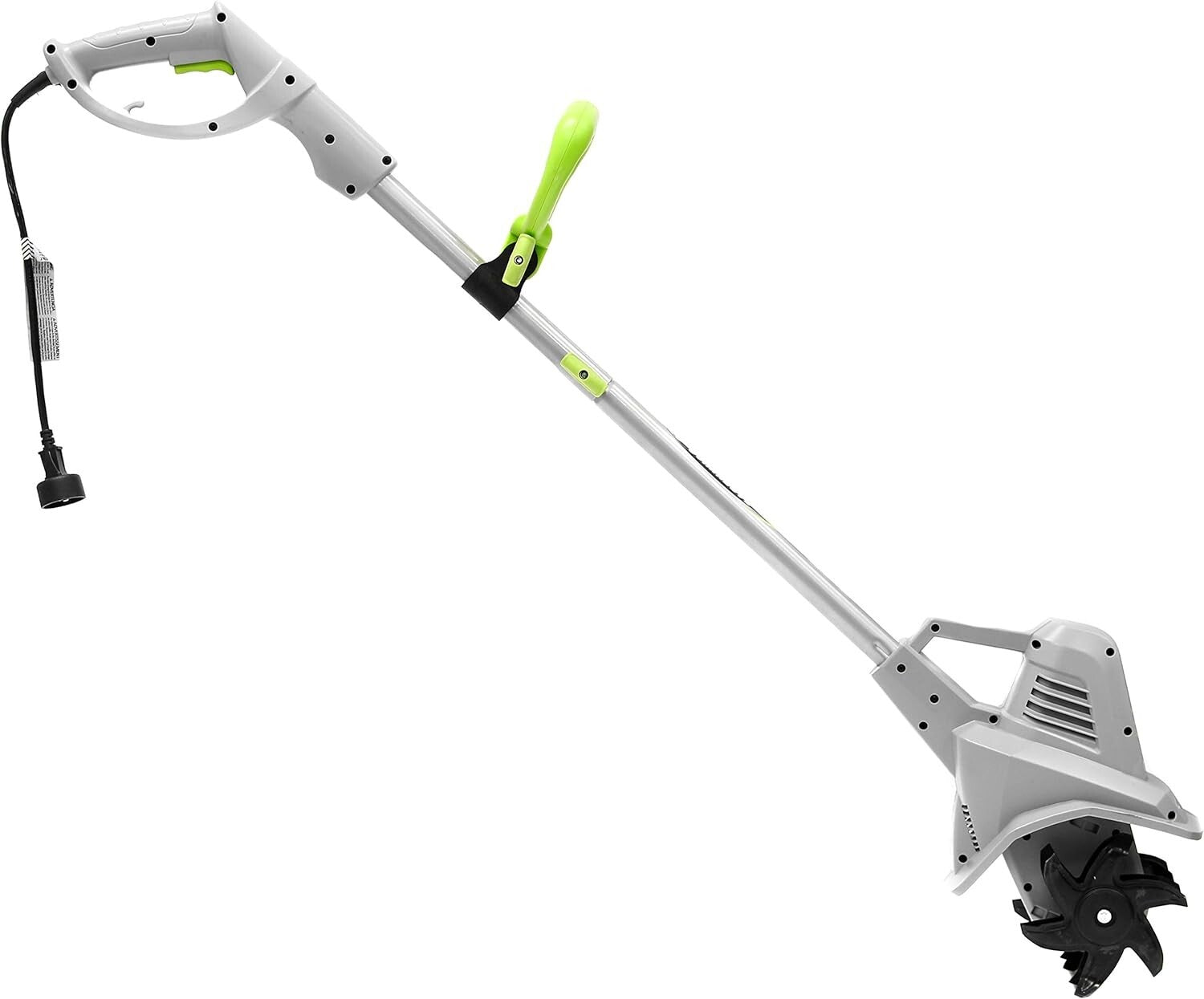 7.5-Inch Corded Electric Tiller with Ergonomic Grip - Hassle-Free Gardening