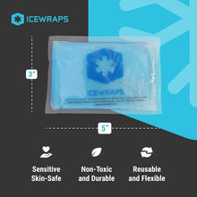 Load image into Gallery viewer, 60 Pack of Reusable Hot &amp; Cold Gel Ice Packs – Flexible Pain Relief Solution