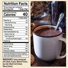 Load image into Gallery viewer, Premium Sugar-Free Hot Chocolate Mix - 6 x 8oz Packs, Dairy-Free &amp; Gluten-Free