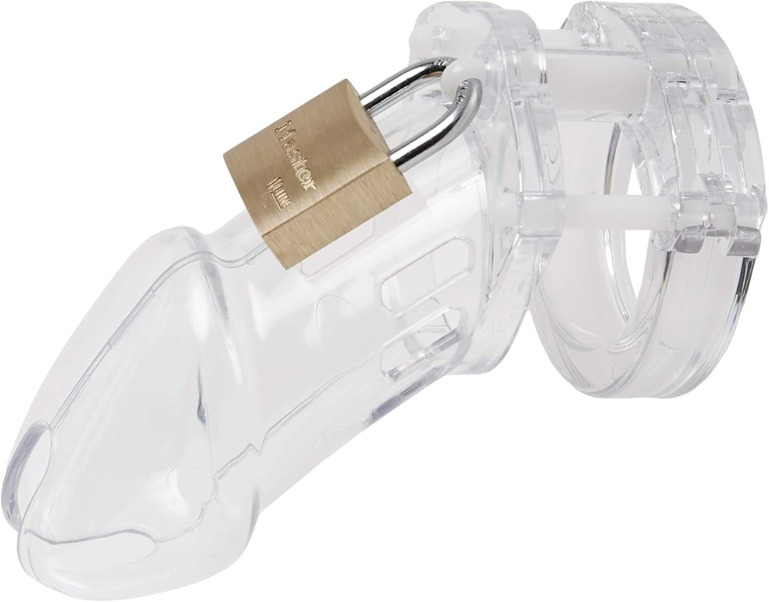 Vented Male Chastity Device - CB-6000 with Multiple Size Rings & Locking System
