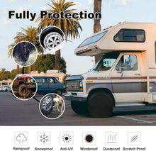 Load image into Gallery viewer, Tire Covers 4 Pack - Heavy Duty Wheel Protector for SUV, RV, Truck, and Trailer