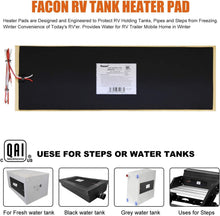 Load image into Gallery viewer, Dual Pack QAI Certified RV Tank Heater Pads - Prevent Freezing Up to 50 Gal