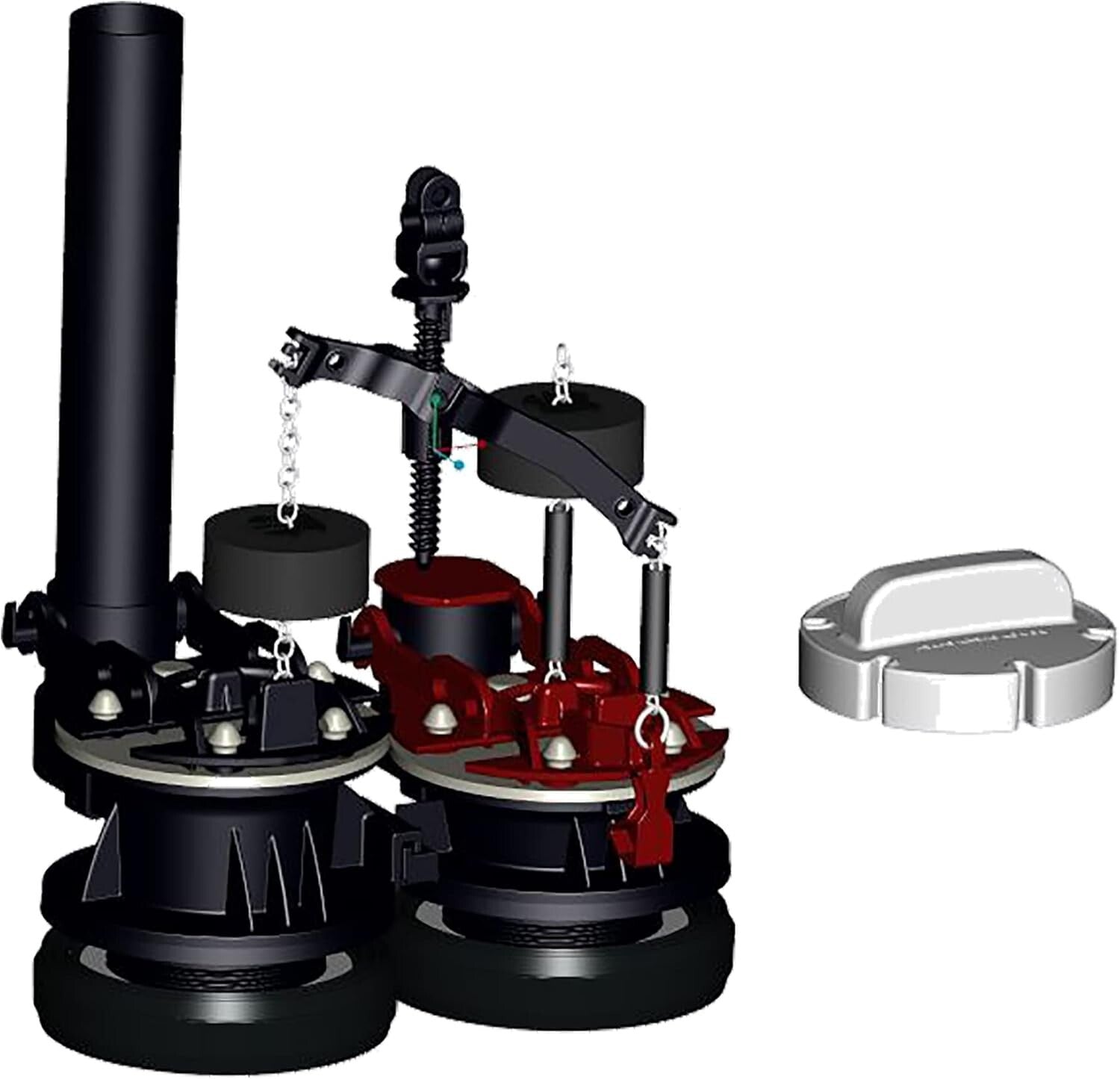 Vormax Valve Assembly, Durable Silicone & Metal, Ideal for Optimal Performance