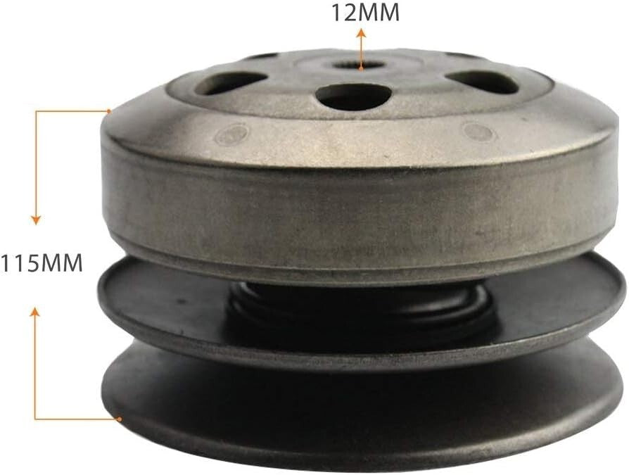 Complete Kit: 50cc Scooter Clutch Assembly & Variator for Smooth Performance