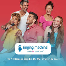 Load image into Gallery viewer, All-in-One Karaoke Machine with Wired Mic &amp; Disco Lights - Perfect for Parties!