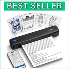 Load image into Gallery viewer, Compact Bluetooth Thermal Printer for Home, Car, or Office - Inkless &amp; Portable