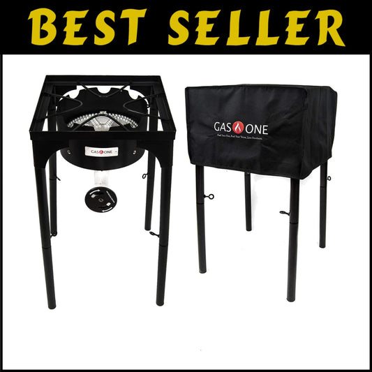 High-Performance 200,000 BTU Propane Burner - Ideal for Brews & Outdoor Cooking