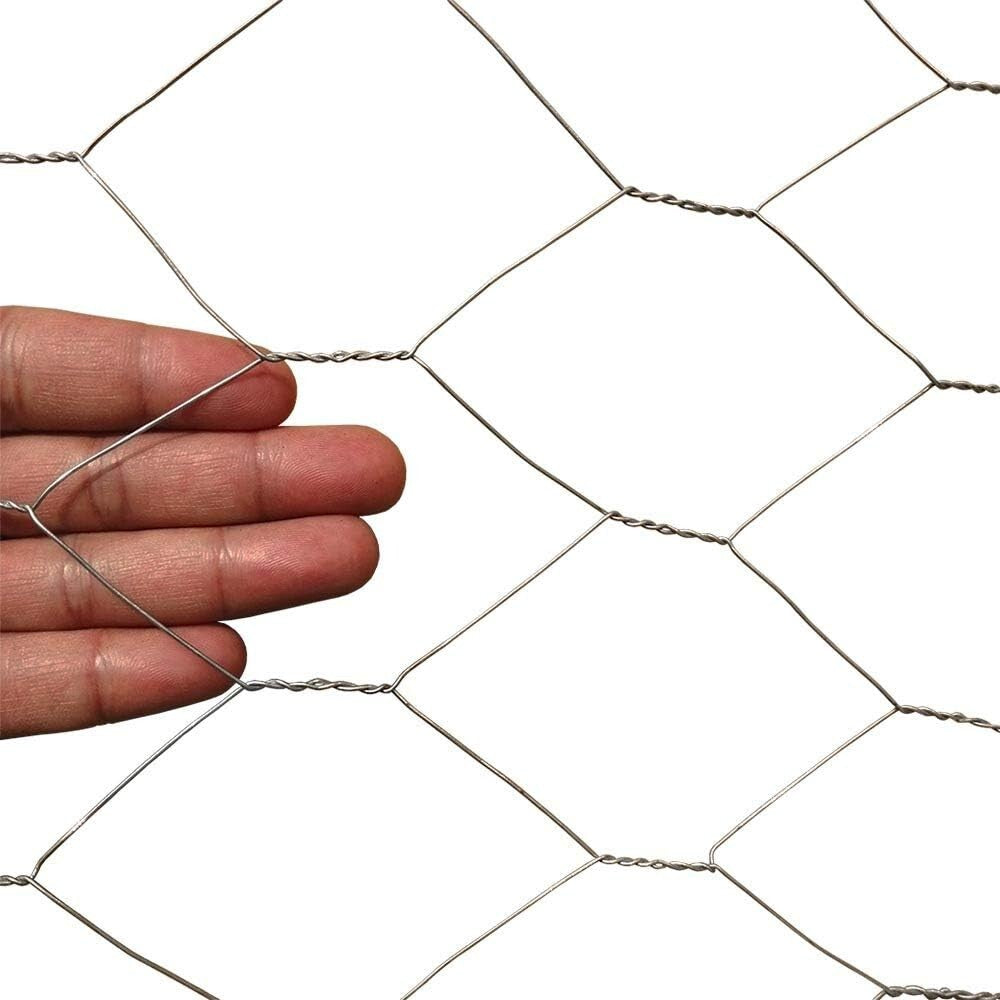Durable 20GA Galvanized Chicken Wire 60" x 150' - Ideal for Livestock Enclosures