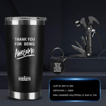 Load image into Gallery viewer, Personalized Thank You Gifts for Men: 12-in-1 Hammer with Insulated Tumbler