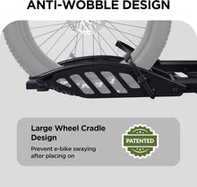 Load image into Gallery viewer, Heavy-Duty 200 lbs Capacity Bike Carrier with Anti-Wobble for 5-Inch Fat Tires