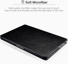 Load image into Gallery viewer, Premium Leather MacBook Pro 14 Case - 360-Degree Protection, Black Elegance
