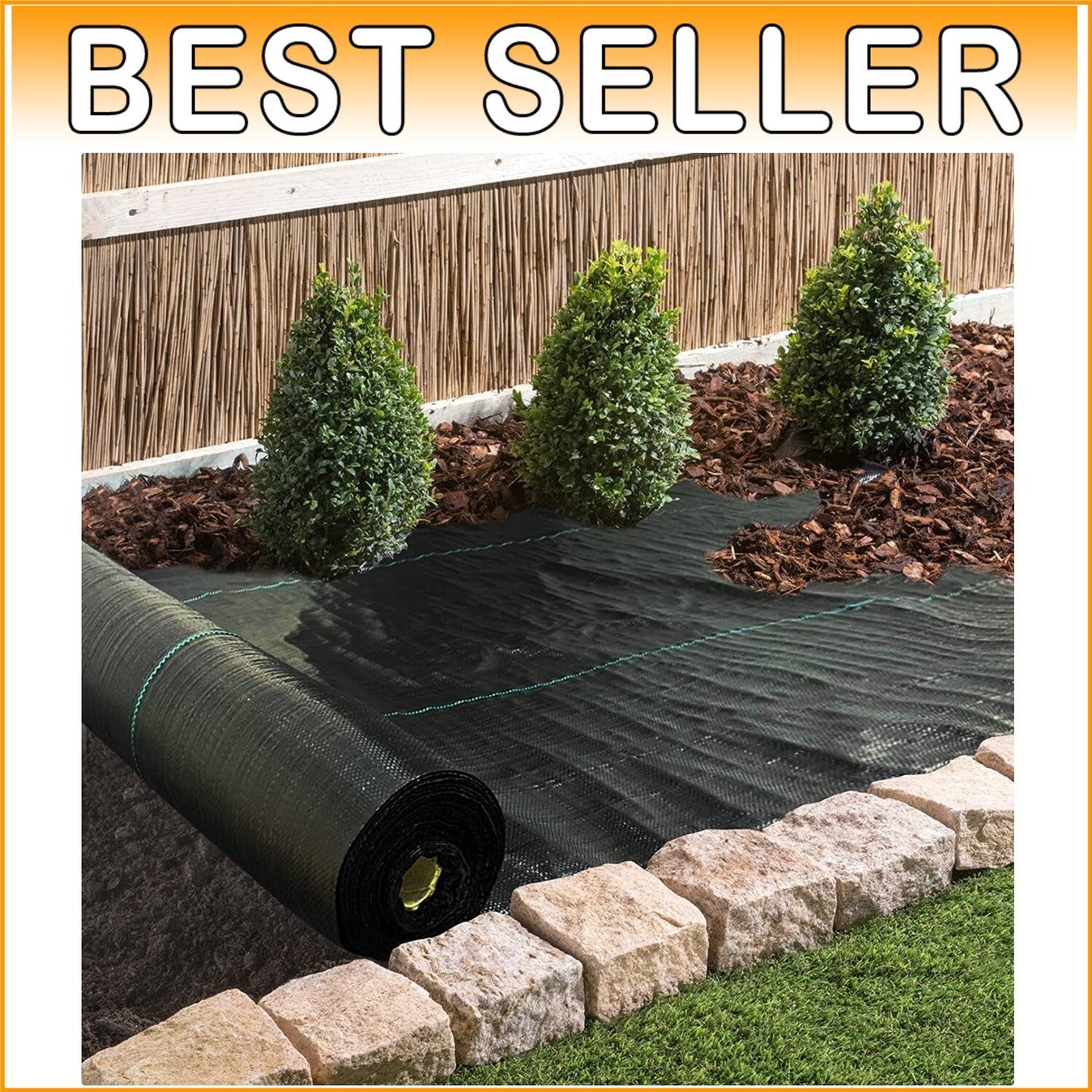 Eco-Friendly Weed Control Fabric 3ft x 300ft - For Healthy Gardens & Driveways