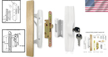 Load image into Gallery viewer, High-Quality Wood Sliding Patio Door Handle Set with Adjustable Locking System