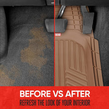 Load image into Gallery viewer, FlexToughXL Heavy-Duty Floor Mats - Universal Fit for Cars &amp; SUVs - Beige