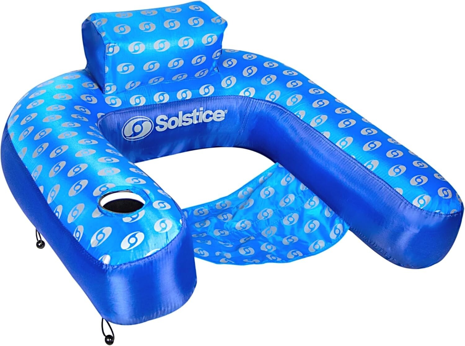 Comfortable U-Seat Pool Float - Extra-Large, Easy-Transport Design for All Ages