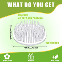 Load image into Gallery viewer, Lightweight Plastic Flower Frog Pins - 48 Pack for Beautiful Flower Displays