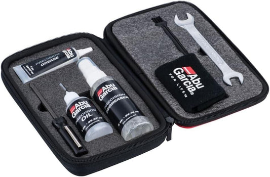 Compact Outdoor Fishing Maintenance Kit - Essential Tools for Reel Care