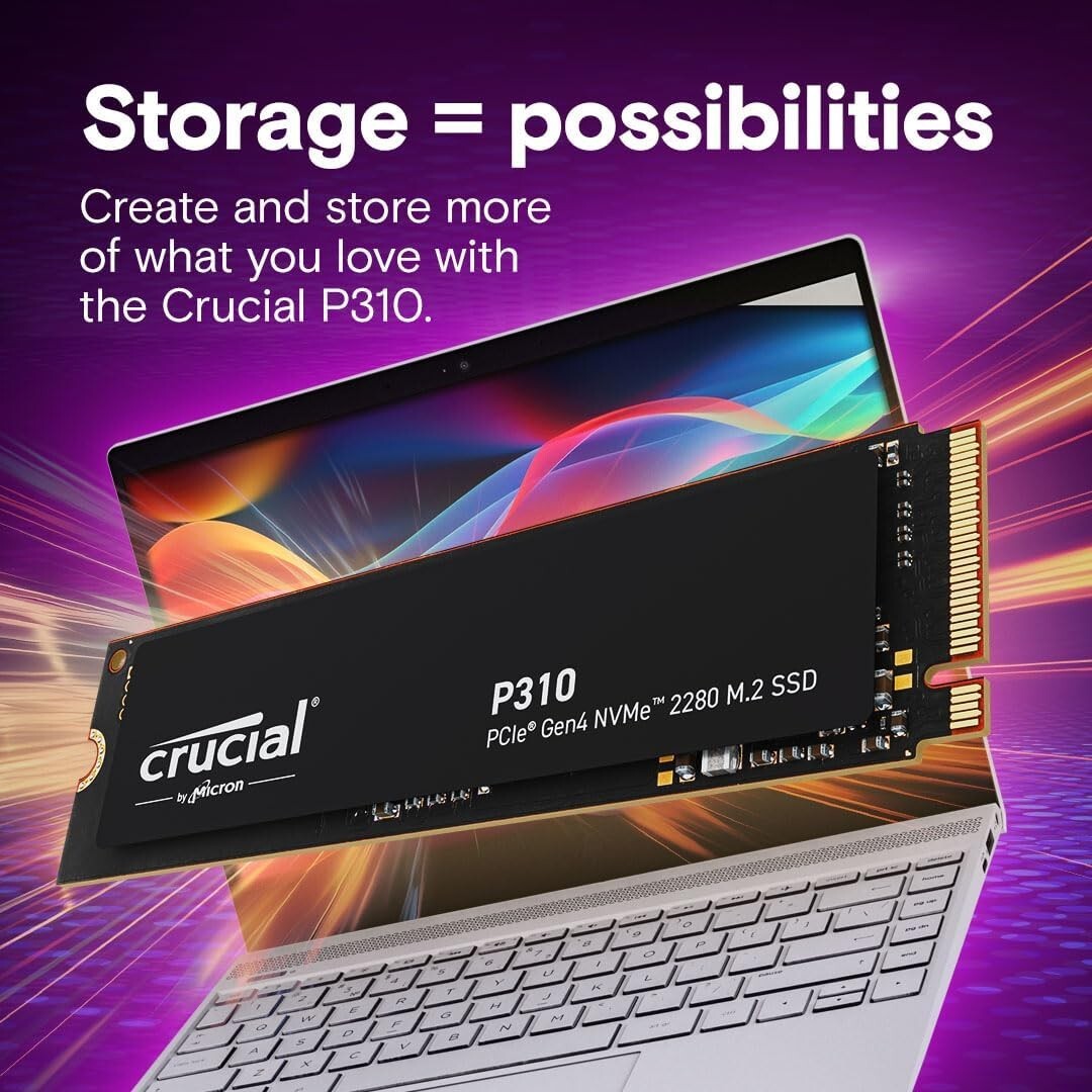 High-Performance 2TB P310 PCIe Gen4 SSD – Ideal for Gaming & Productivity
